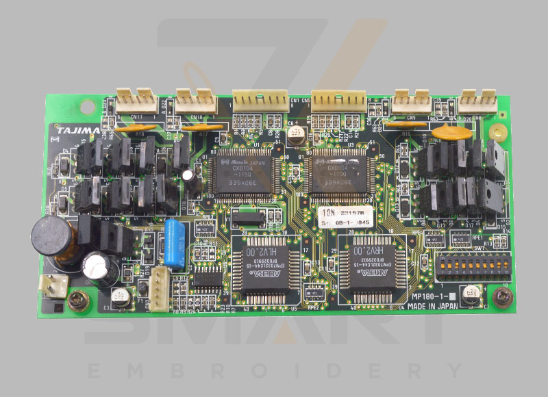 ব্যবহৃত এমপি 180-1 বৈদ্যুতিন কার্ড এইচএলভি 2.00 তাজিমা একক মাথা সূচিকর্ম মেশিন 0 জে 2700101060 সিএল 6101A60000