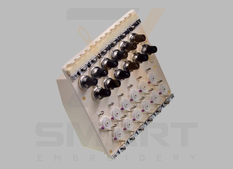 12 সূঁচ থ্রেড ক্ল্যাম্প অ্যাসেম্বলি কম্পিউটার এমব্রয়ডারি মেশিন আনুষাঙ্গিক