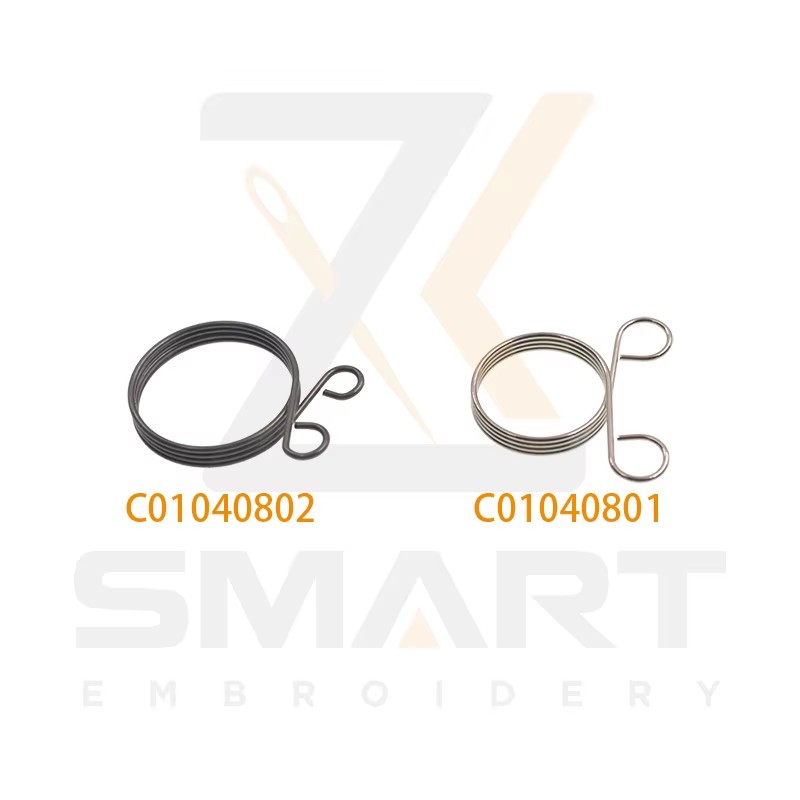 ওপেন থ্রেড হুইক ফেরত বসন্ত JE0501000000 টাজিমা অ্যাম্ব্রোডার মেশিন অংশ C01040801 C01040802 জন্য