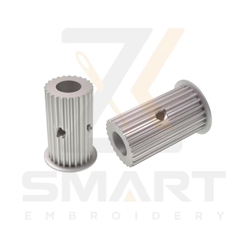 ট্যাজিমা ইনব্রোয়েডার মেশিন অংশ পুলি GN0708000000 S5M 24 দাঁত D05-S5M-D19-T24-W50