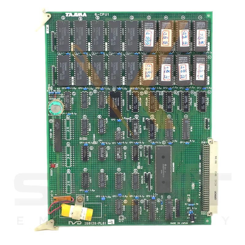 ব্যবহৃত Tajima বোর্ড 6-CPU1 মেশিন অংশ ETJ-6-CPU1