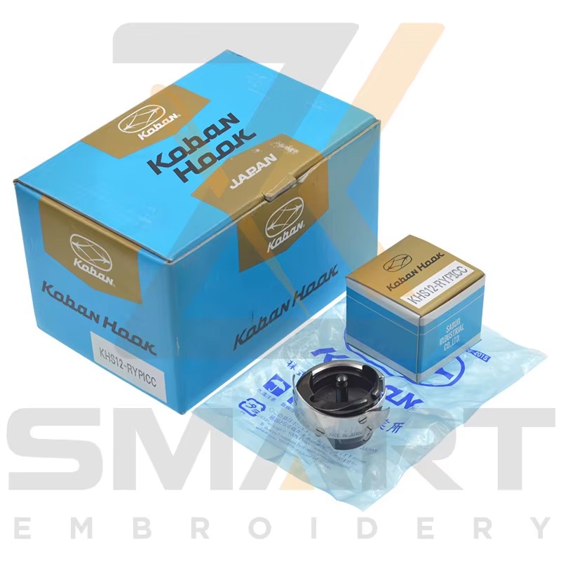 তাজিমা Barudan SWF চীনা অ্যামব্রোয়েডার মেশিন R01KHS12-RYPICC-S জন্য ORIGINAL Koban DLC Coating Rotary Hook KHS12-RYPICC