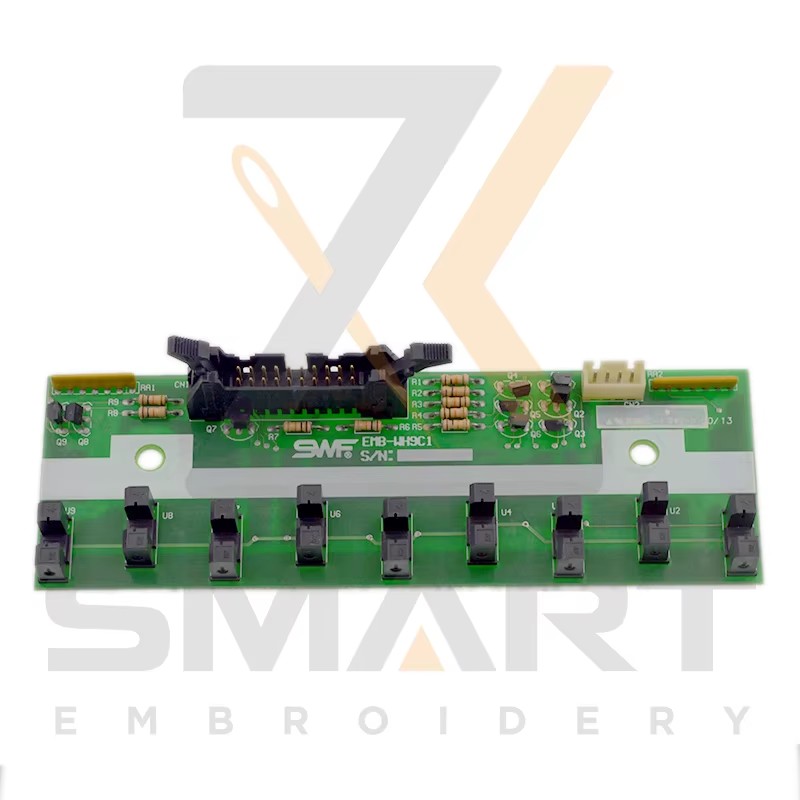 9 রঙ ব্যবহৃত মূল SWF সেন্সর কার্ড EMB-WH9C1 মেশিন অংশ ESWF-EMB-WH9C1-U