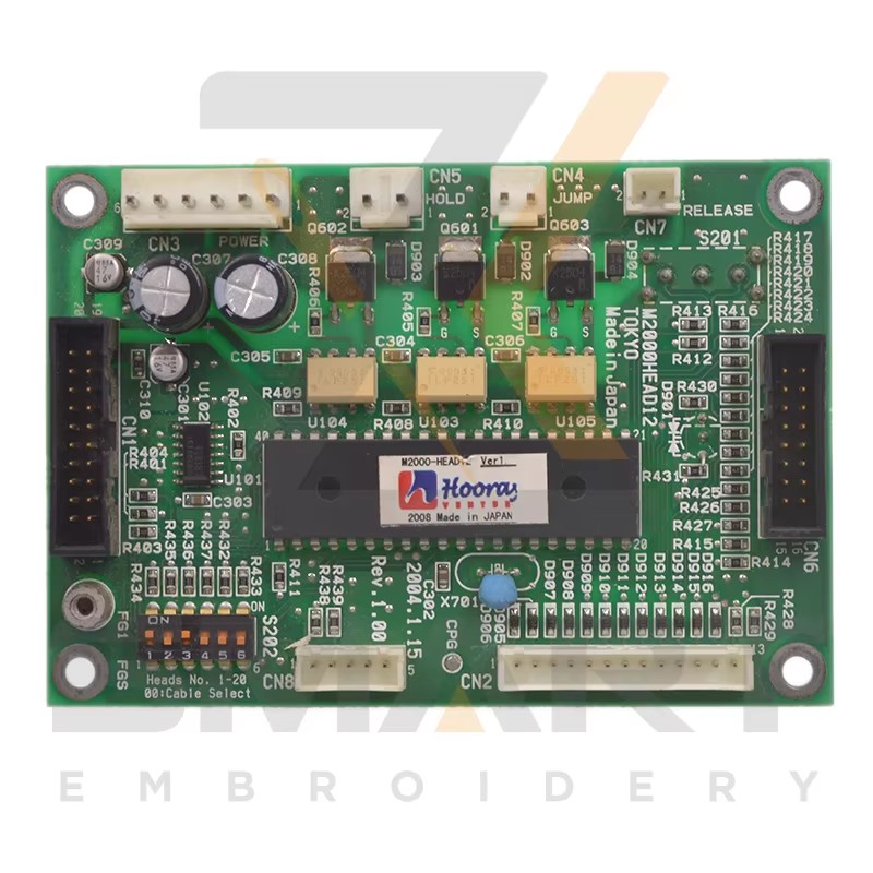 ব্যবহৃত টেনশন বেস কার্ড M2000HEAD12 টোকিও চীনা মেশিন অংশ EDH0502-M2000HEAD12