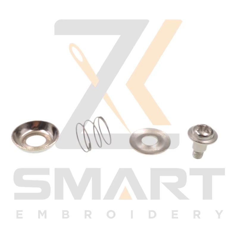 10 কিট Barudan মেশিন অংশ KF250220 KF250241 KF250231 KF250250 থ্রেড গার্ড ডিস্ক থ্রেড হুক সমর্থন বসন্ত