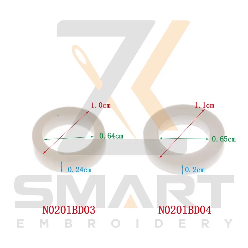 100 টুকরা Barudan মেশিন অংশ HT230120 YN YS N0201BD03 N0201BD04