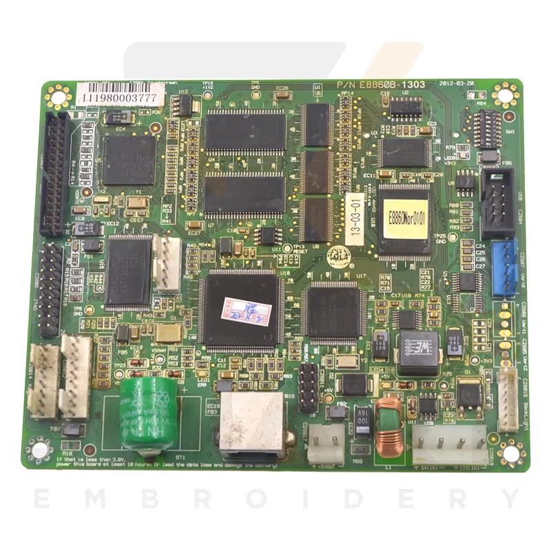 ব্যবহার করা DAHAO E8860 CPU মাতা বোর্ড জন্য চীনা এনব্রোয়ারিং মেশিন EDH0101-E8860-U